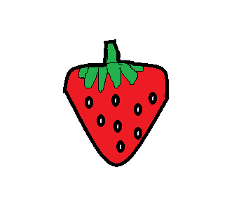 drawing of a strawberry